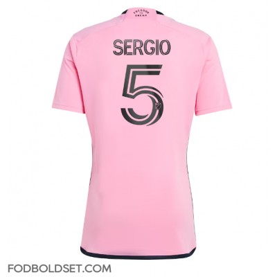 Inter Miami Sergio Busquets #5 Hjemmebanetrøje 2024-25 Kortærmet Inter Miami Sergio Busquets #5 Hjemmebanetrøje 2024-25 Kortærmet